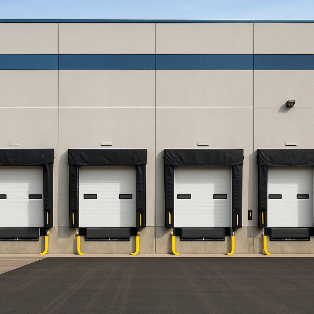 Warehouse with Dock doors